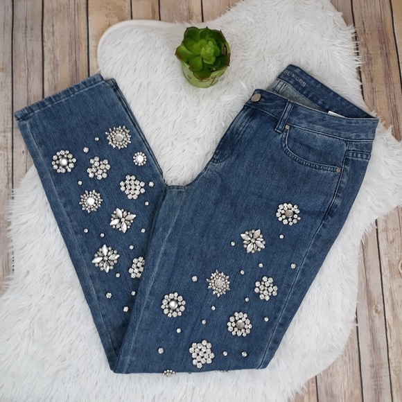 Michael Kors Denim - Michael Kors Embellished Bling Jeans Size 6